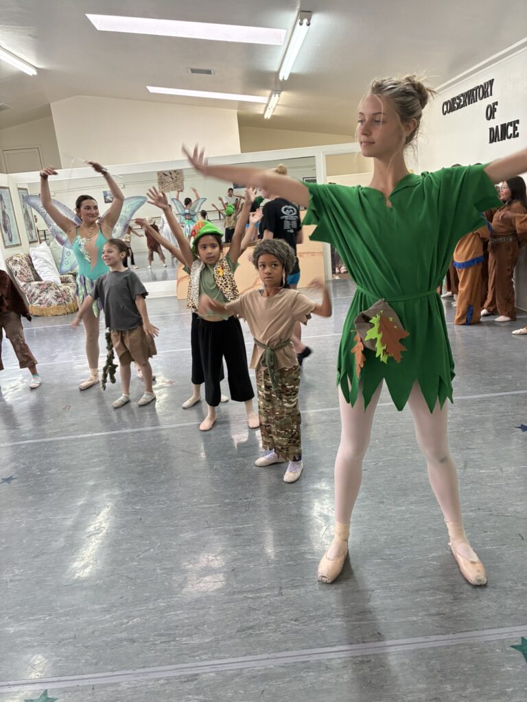 Peter Pan Rehearsals