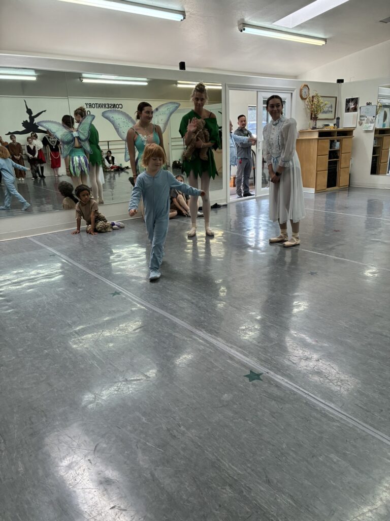 Peter Pan Rehearsals