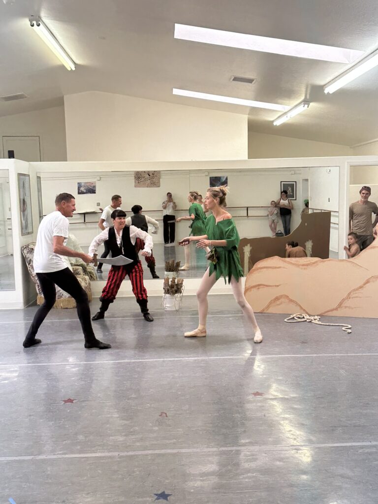 Peter Pan Rehearsals