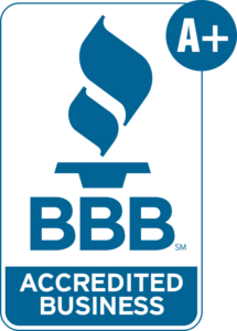 A+ Accredited Business though BBB