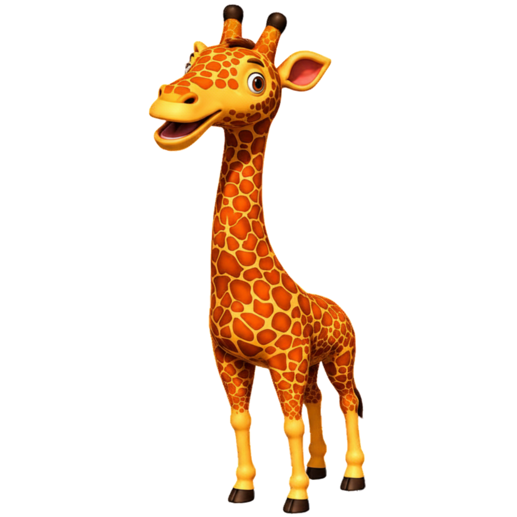 Browns Moving Giraffe mascot