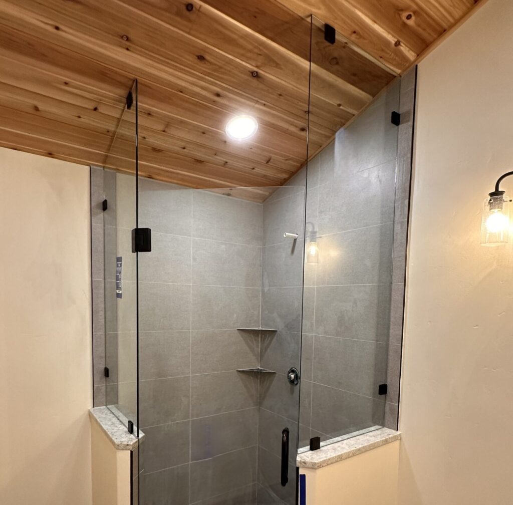 custom glass shower