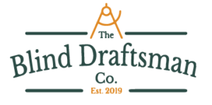 The Blind Draftsman Co full color logo